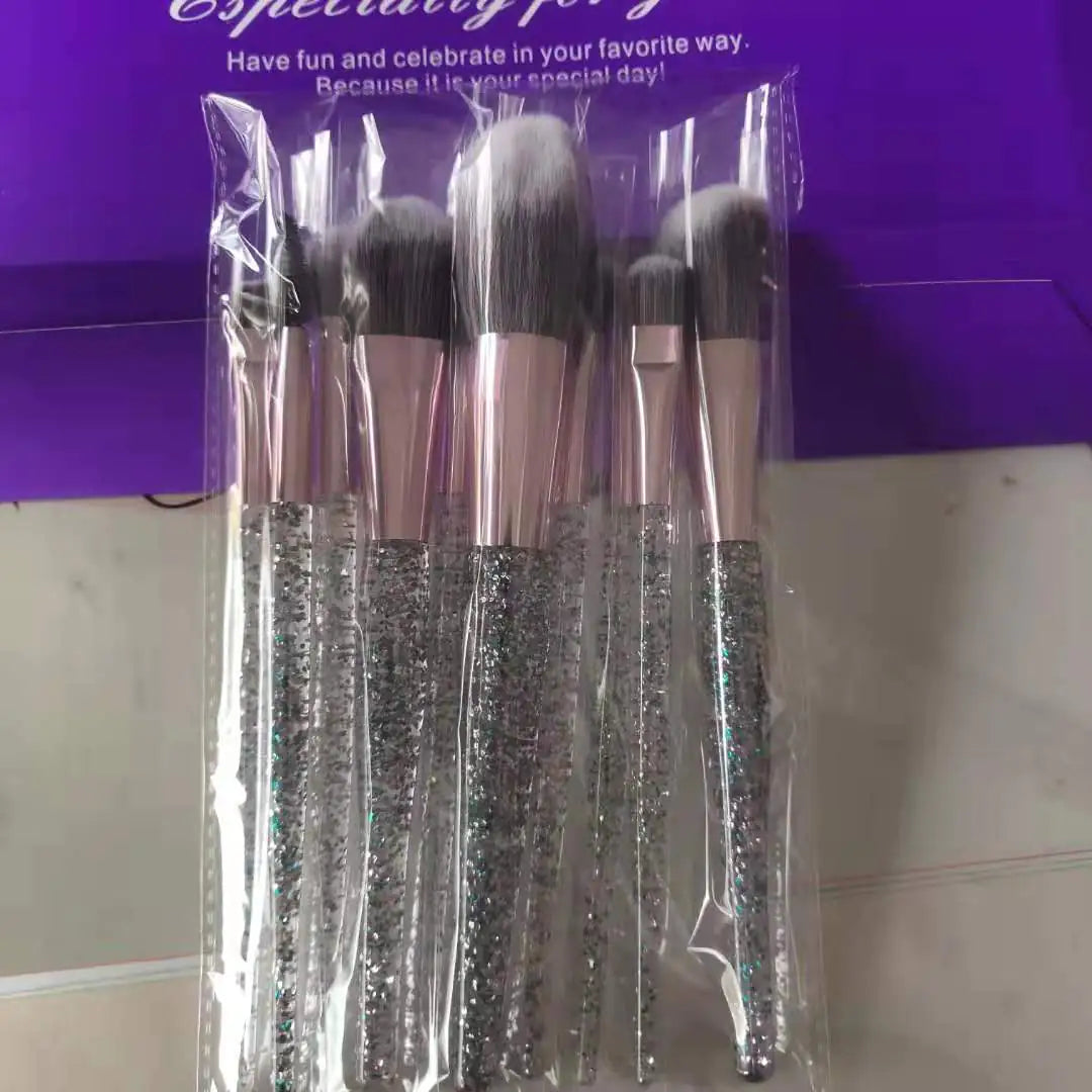 10-Piece Makeup Brush Set for Beauty and Blending